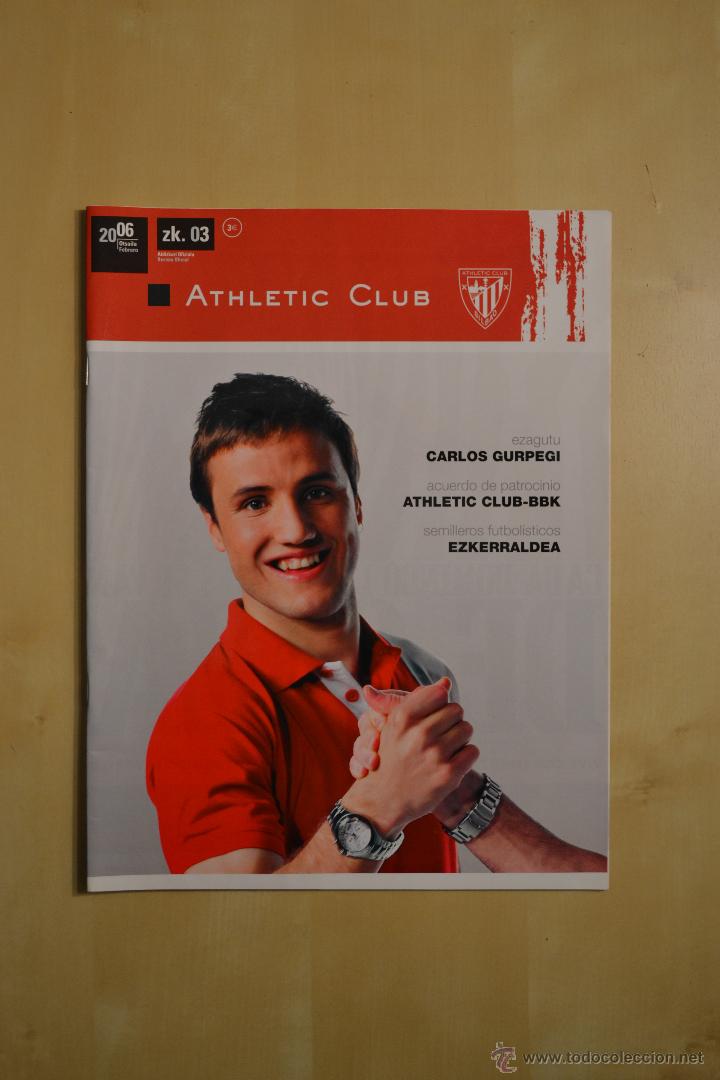 Coleccionismo deportivo: REVISTA OFICIAL ATHLETIC CLUB - NUMERO 3 - FEBRERO 2006
