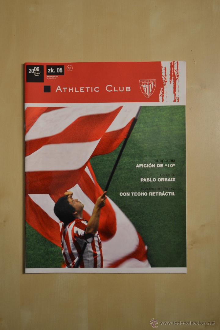 Coleccionismo deportivo: REVISTA OFICIAL ATHLETIC CLUB - NUMERO 5 - JUNIO 2006