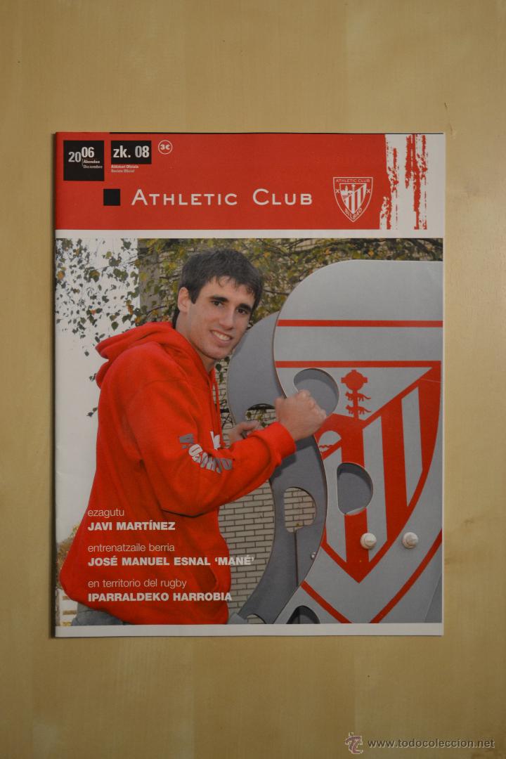 Coleccionismo deportivo: REVISTA OFICIAL ATHLETIC CLUB - NUMERO 8 - DICIEMBRE 2006