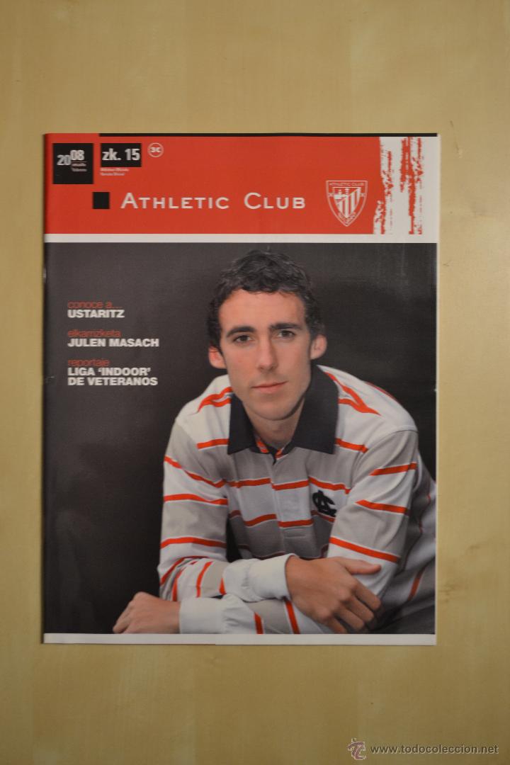 Coleccionismo deportivo: REVISTA OFICIAL ATHLETIC CLUB - NUMERO 15 - FEBRERO 2008