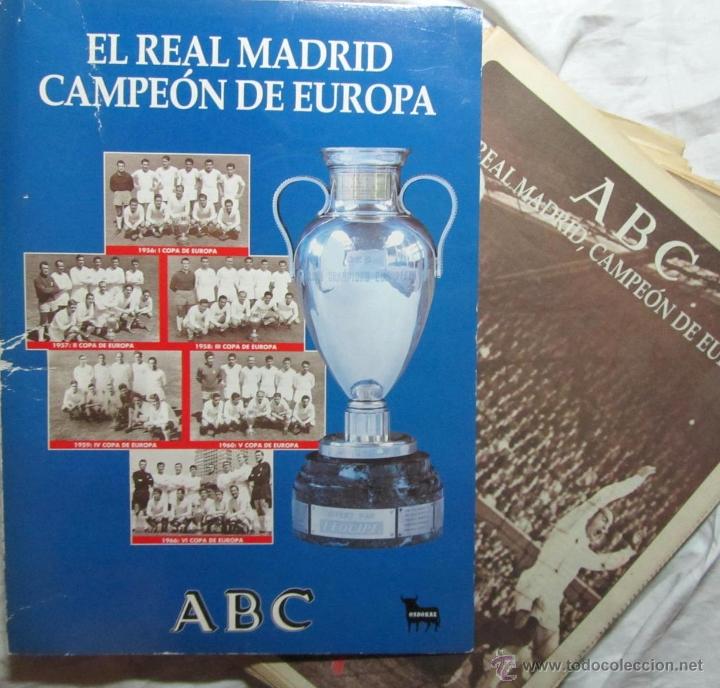 Coleccionismo deportivo: 26 n&uacute;meros de ABC El Real Madrid Campe&oacute;n de Europa