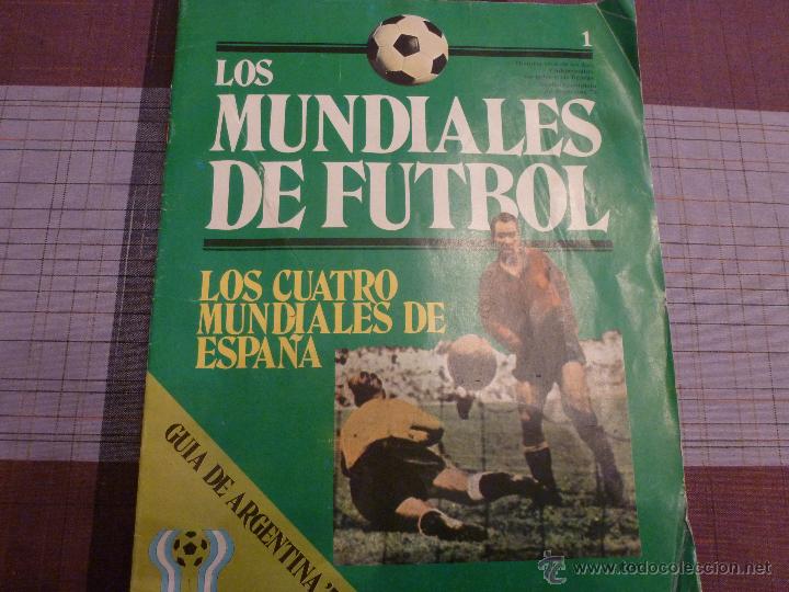 Collezionismo sportivo: LOS MUNDIALES DE FUTBOL N&ordm;:1-LOS 4 DE ESPA&Ntilde;A Y URUGUAY CAMPE&Oacute;N MUNDO 1930-FOTOS