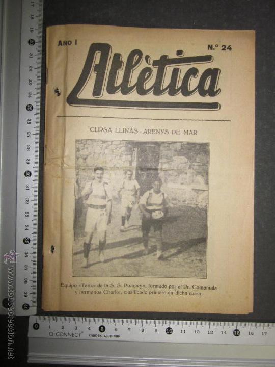 Coleccionismo deportivo: ATLETICA - REVISTA DEPORTIVA QUINCENAL -PUBLICADA EN BARCELONA NUM 24 - AÑO 1917 - (CD- 1307 ) - Foto 10 - 47110363