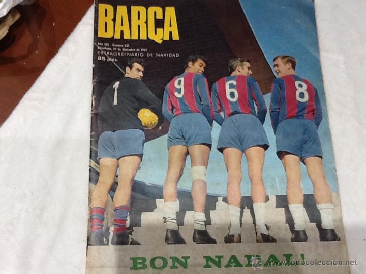 Collezionismo sportivo: Revista bar&ccedil;a extraordinario de Navidad 1967
