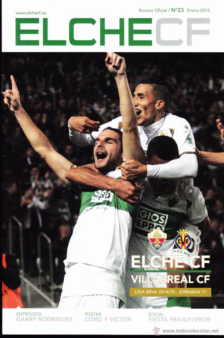 Collezionismo sportivo: REVISTA OFICIAL&middot;&middot; ELCHE CF &middot;&middot; N&ordm; 23
