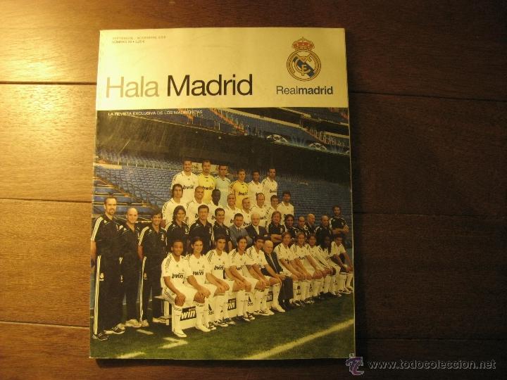 Coleccionismo deportivo: Revista Hala Madrid,N&ordm; 28. Septiembre - Noviembre 2008