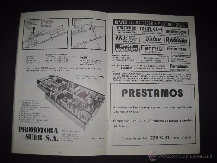 Coleccionismo deportivo: FC BARCELONA - PROGRAMA OFICIAL - ATHLETIC DE BILBAO - F.C. BARCELONA - AÑO 1976 -VER FOTOS(CD-1490) - Foto 7 - 48982186