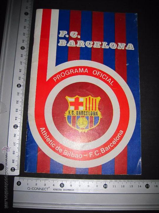 Coleccionismo deportivo: FC BARCELONA - PROGRAMA OFICIAL - ATHLETIC DE BILBAO - F.C. BARCELONA - AÑO 1976 -VER FOTOS(CD-1490) - Foto 11 - 48982186