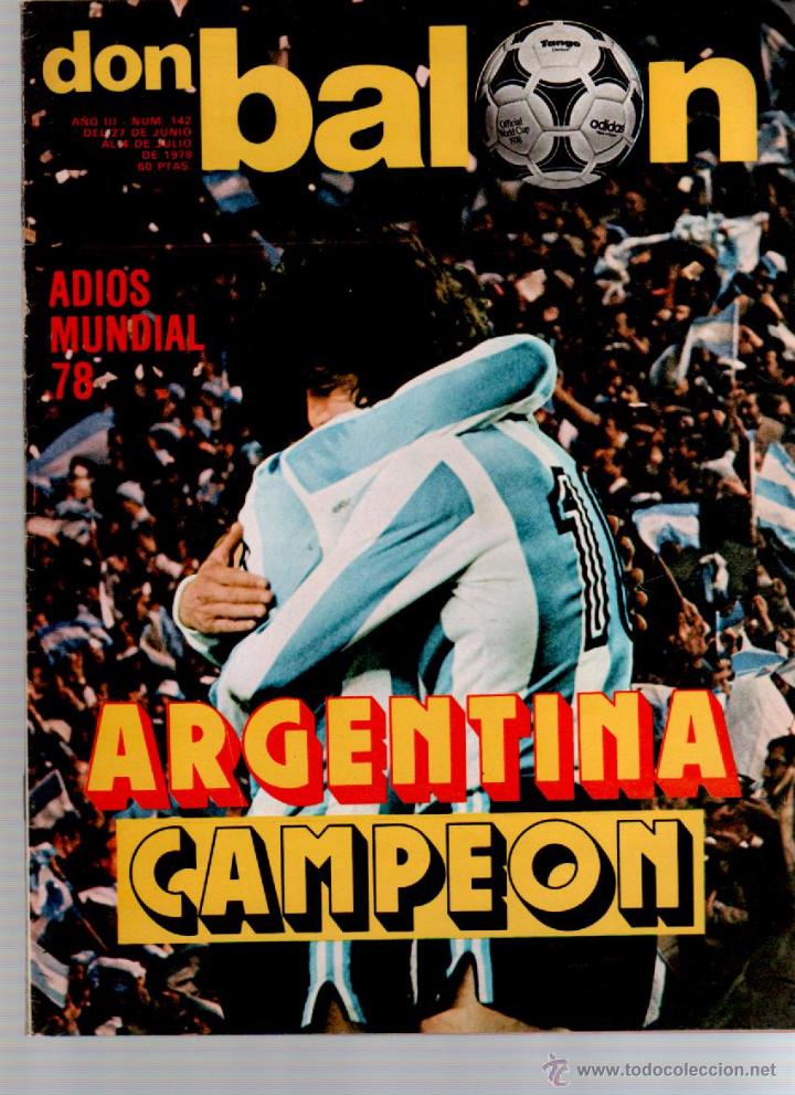 Sports collectibles: DON BALON ARGENTINA CAMPEON