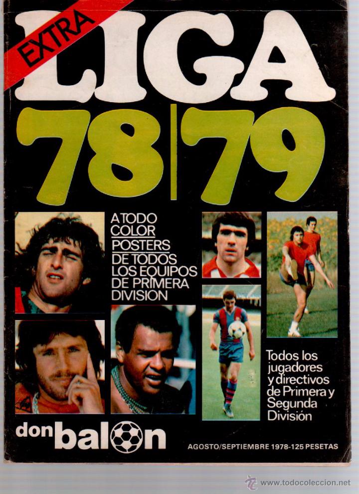 Sports collectibles: DON BALON EXTRA DE LA LIGA 78/79