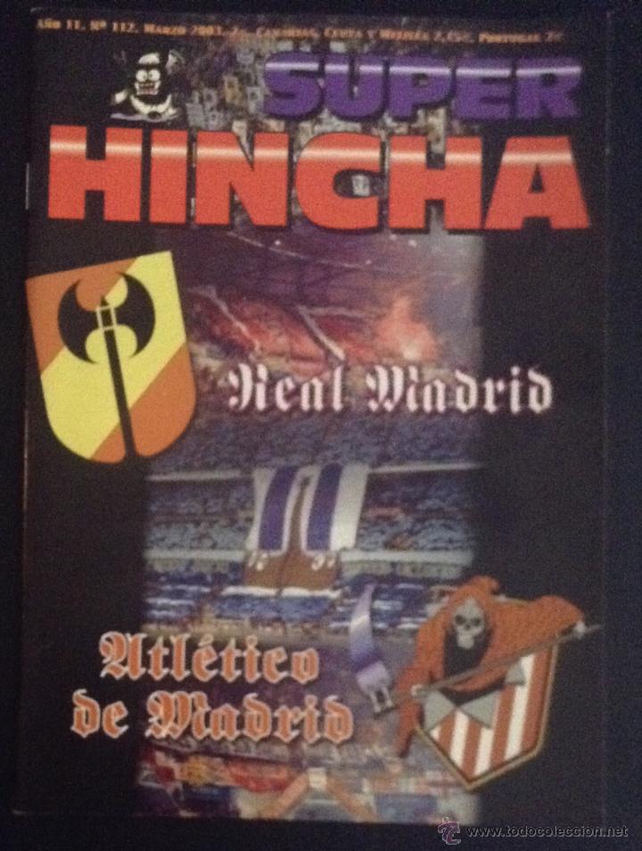 Coleccionismo deportivo: revista super hincha de 2003 numero n&ordm; 112 ultras sur frente atletico colectivo 1932