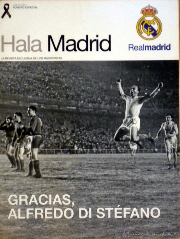 Collezionismo sportivo: REVISTA HALA MADRID ESPECIAL MUERTE D. ALFREDO DI STEFANO SIN POSTER