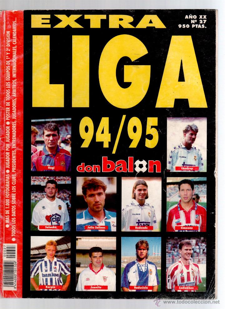 Collectionnisme sportif: Extra liga don balon 94/95