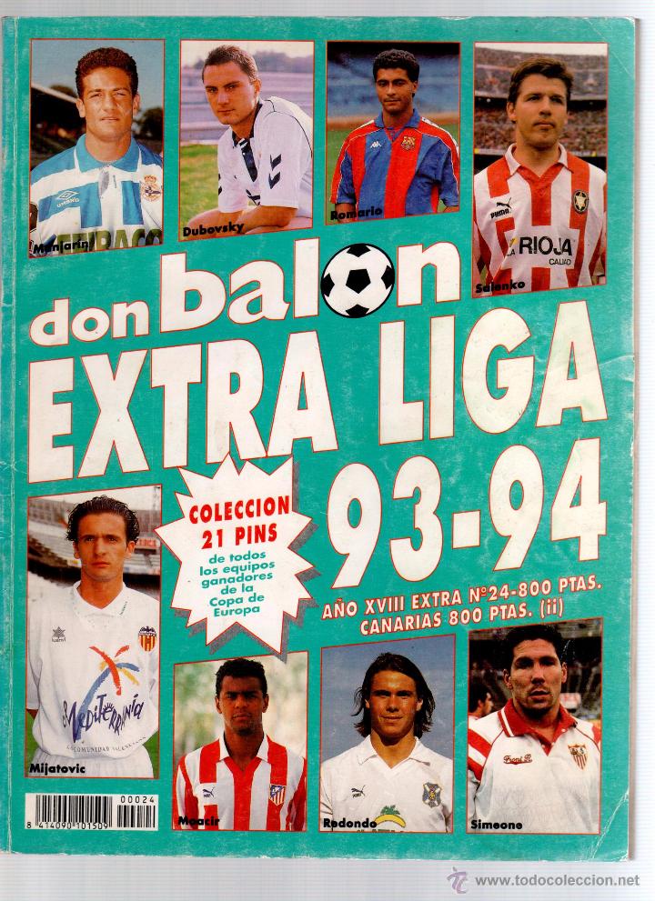 Collectionnisme sportif: Extra liga don balon 93/94