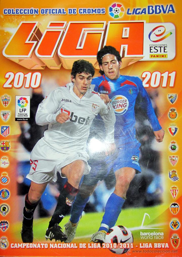 Collezionismo sportivo: ALBUM EDICIONES ESTE 2010-11 Contiene 100 cromos