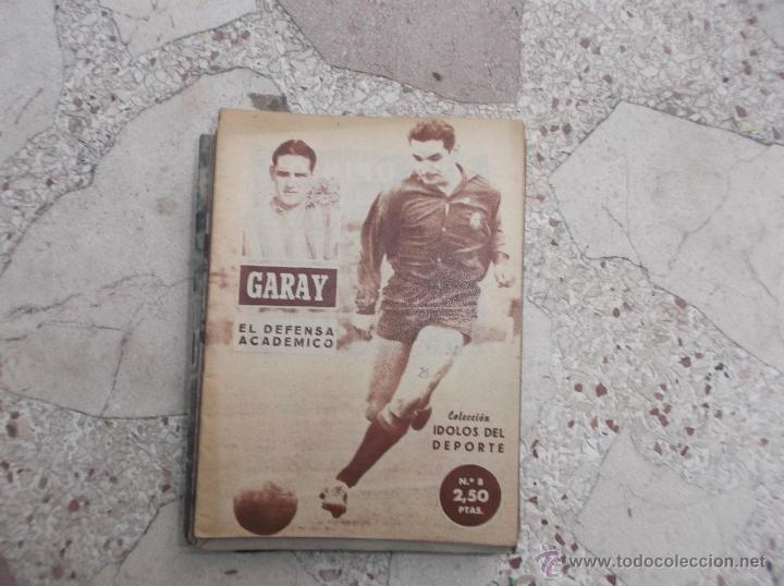 Colecionismo desportivo: coleccion idolos del deporte n&ordm; 8,el defensa academico