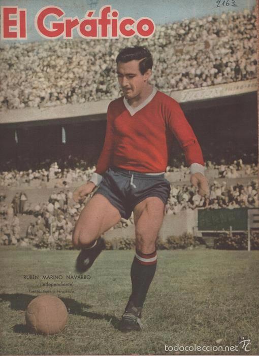 Coleccionismo deportivo: EL GRAFICO # 2163 RUBEN NAVARRO INDEPENDIENTE 1961 YURY VLASSOV JUEGOS OLIMPICOS ROMA 1960 FERRARI