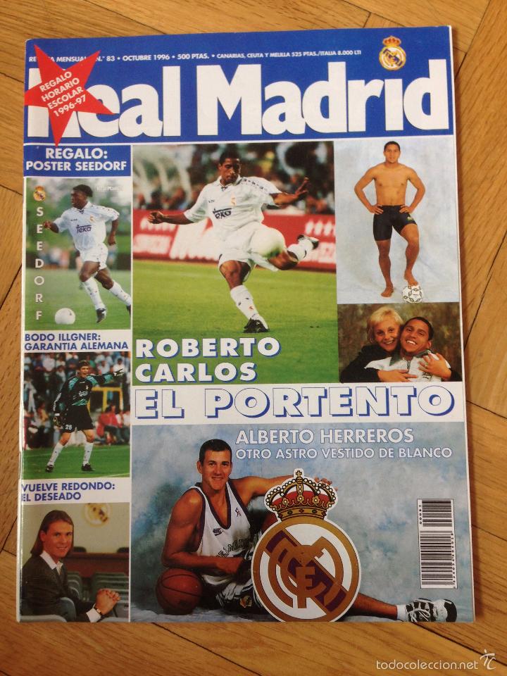 Coleccionismo deportivo: REVISTA REAL MADRID N&ordm;83 NUMERO 83 POSTER SEEDORF