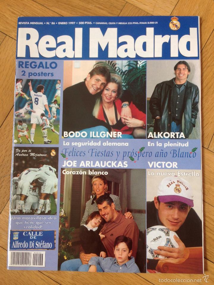 Coleccionismo deportivo: REVISTA OFICIAL REAL MADRID N&ordm;86 NUMERO 86 POSTER MIJATOVIC