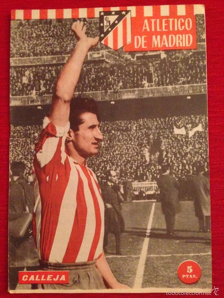 Collezionismo sportivo: REVISTA ATLETICO MADRID # 61 MARZO 1965 CALLEJA EUROPA LIEJA LUIS Y UFARTE LOS GOLEADORES
