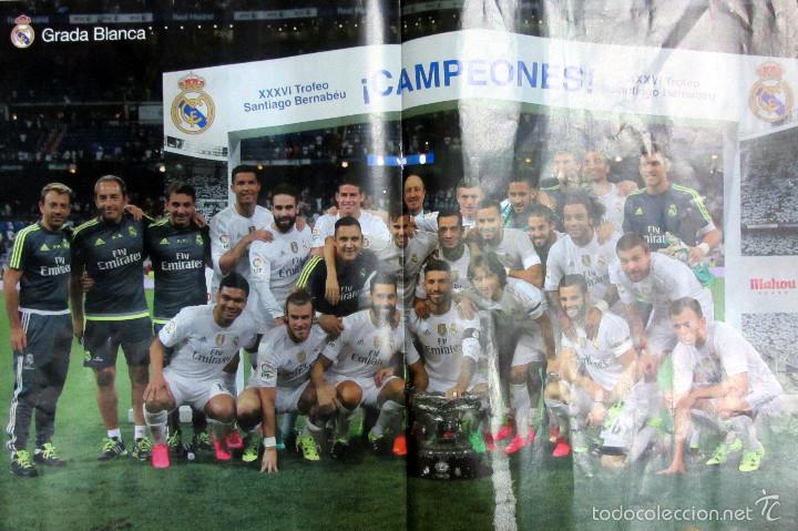 Coleccionismo deportivo: GRADA BLANCA PROGRAMA FUTBOL PROGRAM FOOTBALL REAL MADRID REAL BETIS RONALDO