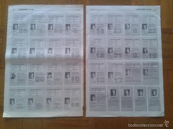Coleccionismo deportivo: PLANTILLA LOGRO&Ntilde;ES 97-98 - Foto 1