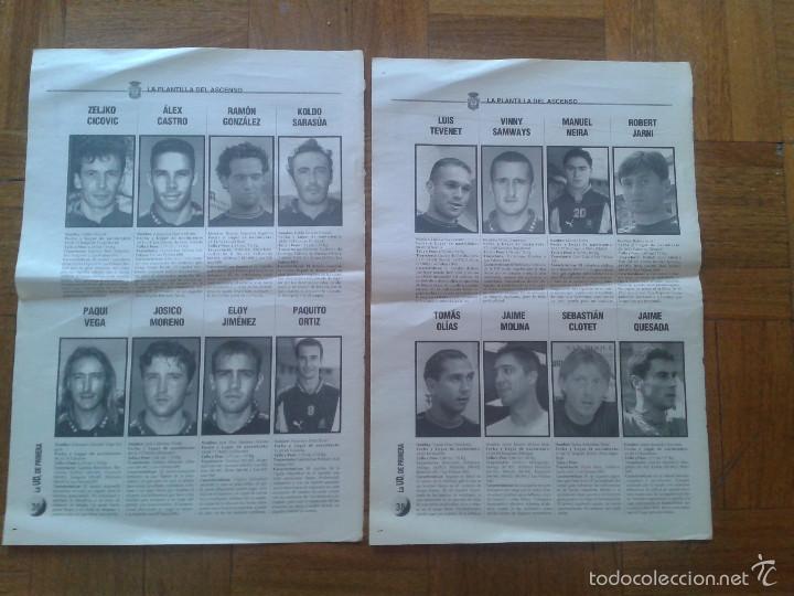 Collezionismo sportivo: PLANTILLA ASCENSO LAS PALMAS 99-00