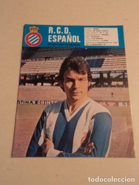 Coleccionismo deportivo: R.C.D. ESPA&Ntilde;OL REVISTA GR&Aacute;FICA MENSUAL - A&Ntilde;O III N&ordm; 19 - JUNIO 1976