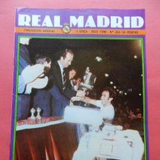 Coleccionismo deportivo: REVISTA OFICIAL REAL MADRID Nº 362 1980 II EPOCA CAMPEON COPA DEL REY 79/80-FINAL FRENTE AL CASTILLA