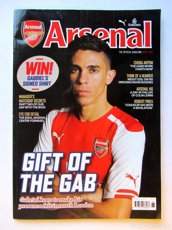Collezionismo sportivo: ARSENAL THE OFICIAL MAGAZINE (2015)