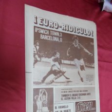 Coleccionismo deportivo: DICEN. IPSWICH TOWN 3, BARCELONA 0. Nº 3976. 24 NOVIEMBRE 1977.