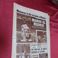 Coleccionismo deportivo: DICEN. BARCELONA 2 REAL MADRID 3. Nº 3985. 3 DICIEMBRE 1977.