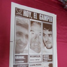 Coleccionismo deportivo: DICEN. HOY COMIENZA EL GAMPER. Nº 4205. 22 AGOSTO 1978.