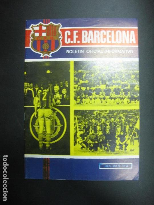 Sammelleidenschaft Sport: C.F. BARCELONA (BAR&Ccedil;A). BOLETIN OFICIAL INFORMATIVO .N&ordm; 30 JULIO 1973. SOTIL NUEVO JUGADOR DEL BAR&Ccedil;A