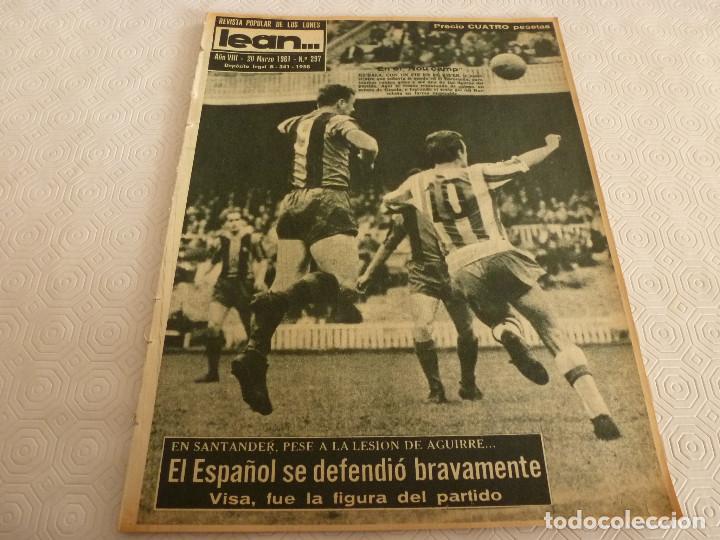 Sports collectibles: (ML)LEAN(20-3-61)BAR&Ccedil;A 8 GRANADA 2,MALLORCA 4 ZARAGOZA 0,TARRASA 1 CORU&Ntilde;A 1,3&ordf; DIVISION,TENIS.