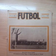 Collezionismo sportivo: REVISTA FUTBOL Nº 61 AÑO 1921 EN PORTADA ESPAÑOL ESPANYOL - EUROPA / BARCELONA - ESPANYA. Lote 80817859