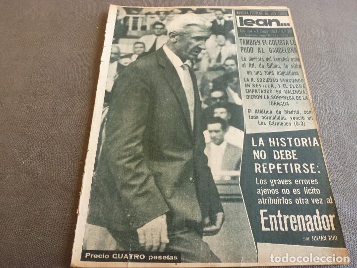 Sports collectibles: (ML)LEAN(2-1-61)OVIEDO 1 BAR&Ccedil;A 0,ESPA&Ntilde;OL 0 ATH.BILBAO 1,SABADELL 2 BASCONIA 1,3&ordf; DIV.CATALANA