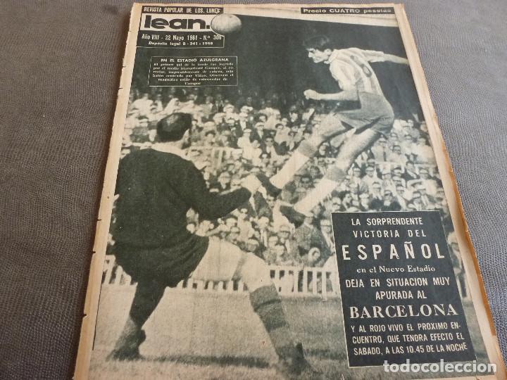 Sports collectibles: (ML)LEAN(22-5-61)ESPA&Ntilde;A 1 GALES 1,BAR&Ccedil;A 2 ESPA&Ntilde;OL 3,ESPA&Ntilde;OL 4 MONTREUX SPORT 1,RUGBY,POBLET.