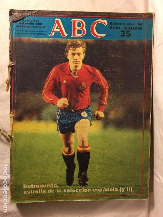 Coleccionismo deportivo: RM401 VARIAS REVISTAS JUNTAS ABC HISTORIA VIVA DEL REAL MADRID