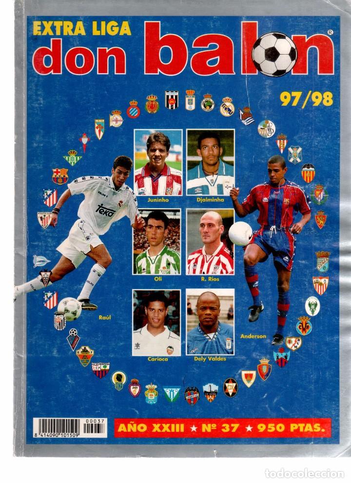 Collectionnisme sportif: DON BALON EXTRA DE LA LIGA 97/78