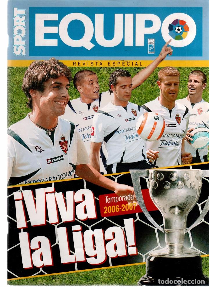 Collectionnisme sportif: REVISTA ESPECIAL EQUIPO - &iexcl;VIVA LA LIGA! - SPORT