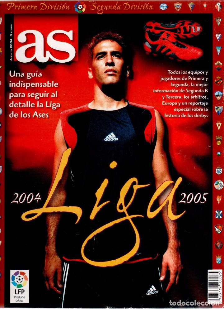 Collectionnisme sportif: LA GU&Iacute;A M&Aacute;S COMPLETA Y ACTUALIZADA - LIGA 2004-2005 - AS