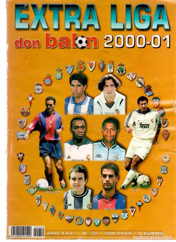Collectionnisme sportif: DON BALON EXTRA DE LA LIGA 2000/01