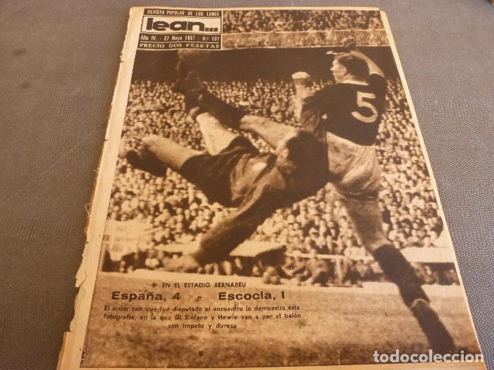 Sports collectibles: (ML)LEAN(27-5-57) ESPA&Ntilde;A 4 ESCOCIA 1.BAR&Ccedil;A 2 LAZZIO 1,EL SANS A POR EL ASCENSO.