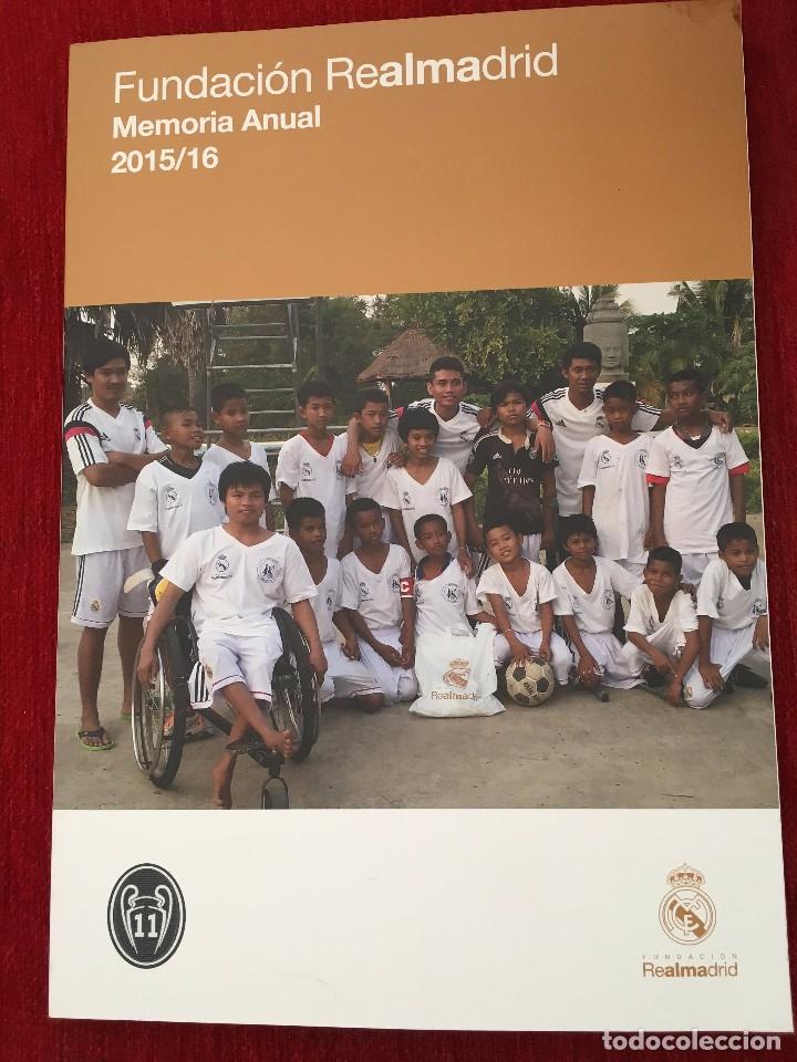 Sammelleidenschaft Sport: RP MEMORIA ANUAL REAL MADRID TEMPORADA 2015 2016 FUNDACION