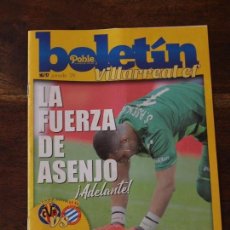 Coleccionismo deportivo: REVISTA BOLETIN POBLE VILLARREAL VS ESPANYOL. JORNADA 26 16/17. 8 PAG. VER FOTOS.. Lote 82959168