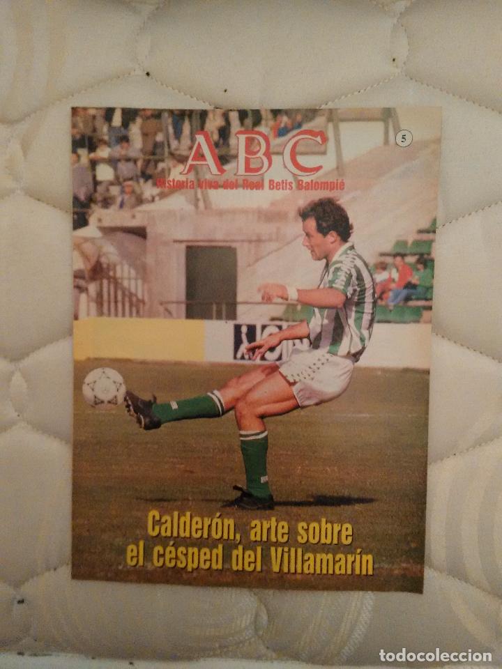 Coleccionismo deportivo: La historia del Betis en fasc&iacute;culos antiguos publicados por Abc. Fasc&iacute;culo n&uacute;mero 5: Calder&oacute;n