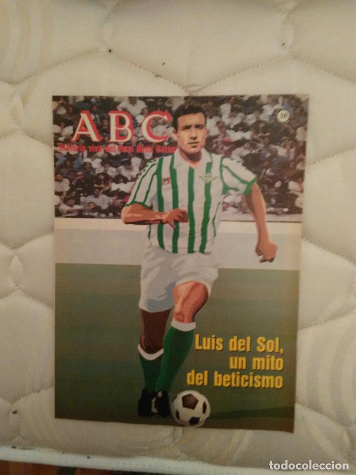 Coleccionismo deportivo: La historia del Betis en fasc&iacute;culos antiguos publicados por Abc. Fasc&iacute;culo n&uacute;mero 10: Luis del Sol