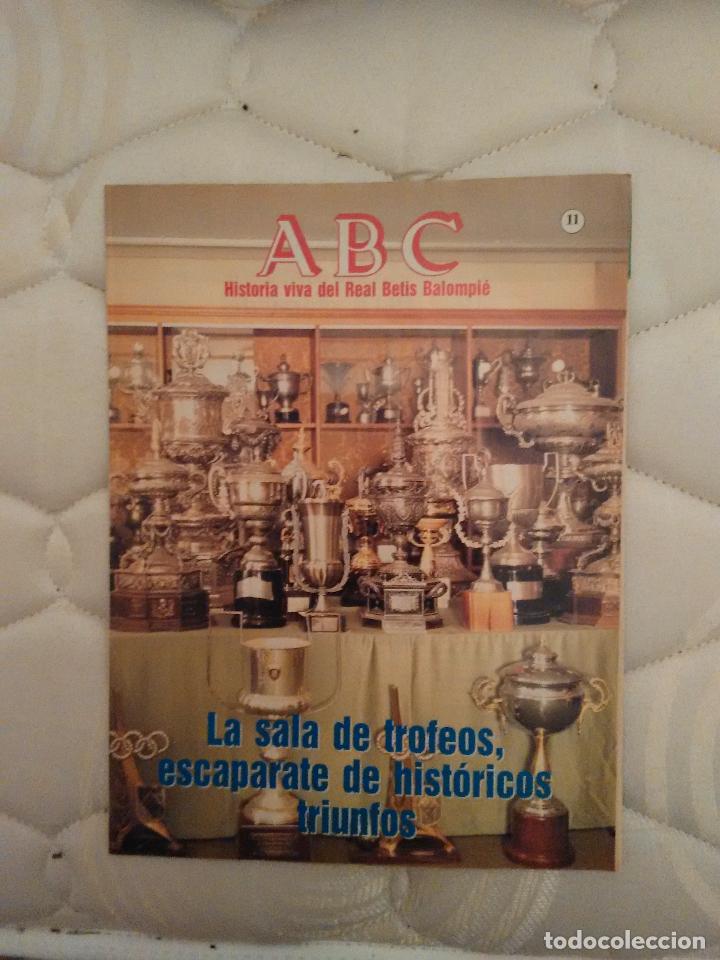 Coleccionismo deportivo: La historia del Betis en fasc&iacute;culos antiguos publicados por Abc. Fasc&iacute;culo n&uacute;mero 11: sala trofeos