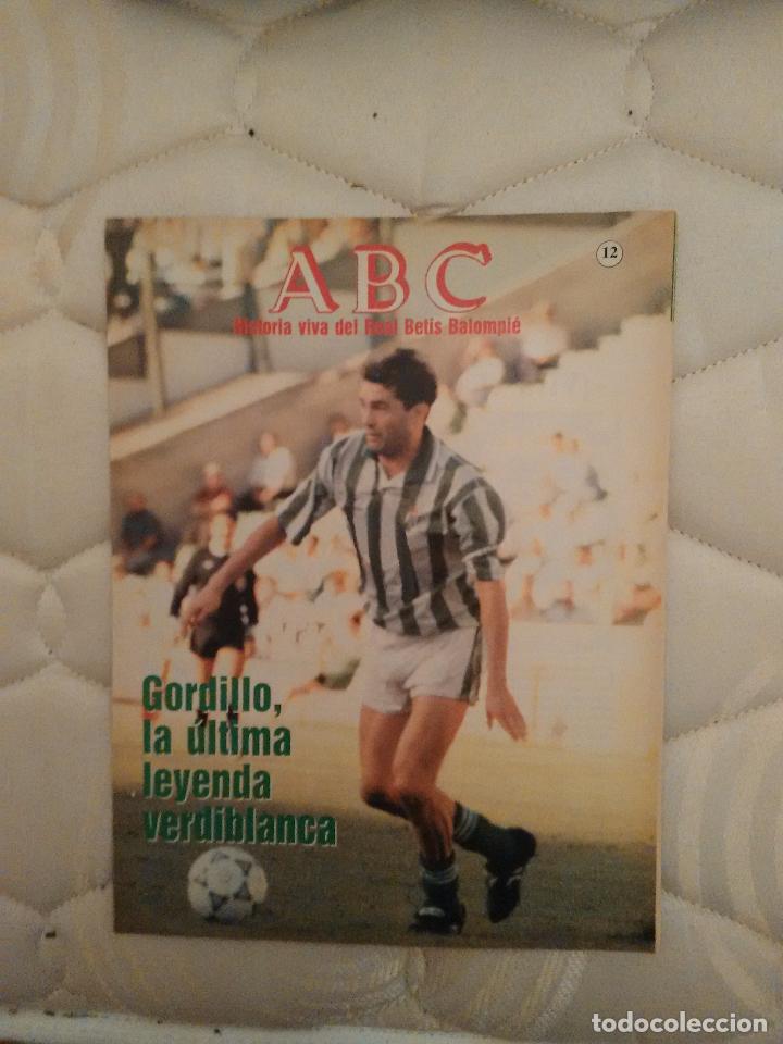 Coleccionismo deportivo: La historia del Betis en fasc&iacute;culos antiguos publicados por Abc. Fasc&iacute;culo n&uacute;mero 12: Gordillo